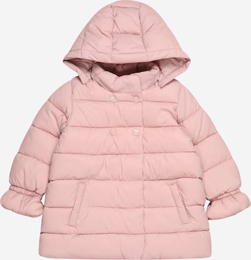 UNITED COLORS OF BENETTON Winter Jacket in Pink: front