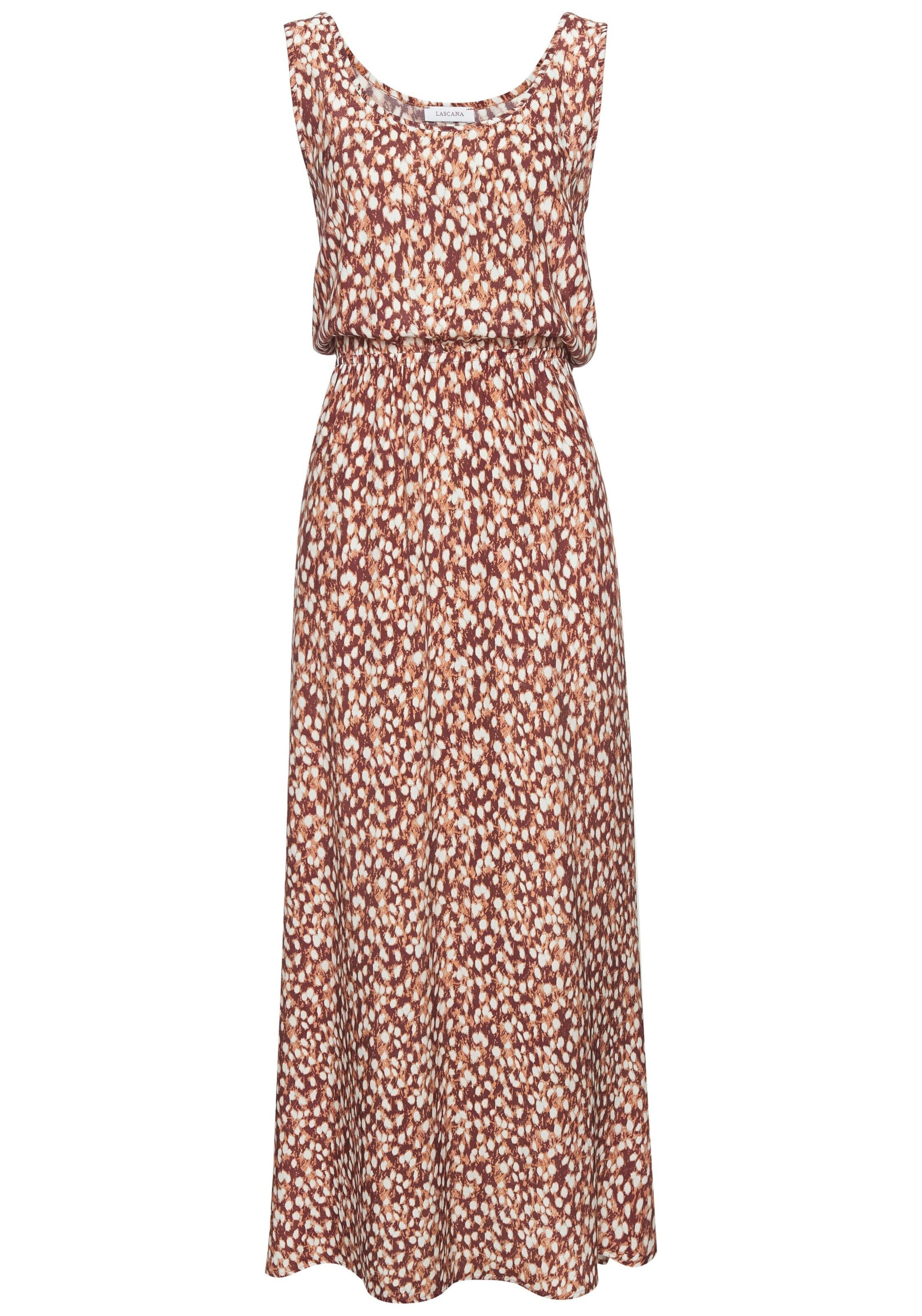 Abito VIVANCE di colore marrone / marrone chiaro / bianco, Visualizzazione prodotti