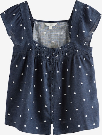 Chemisier Next en bleu : devant