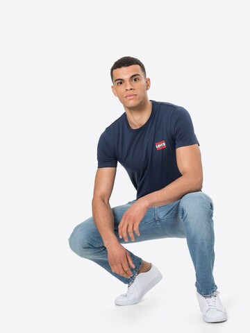 LEVI'S ® Tričko '2Pk Crewneck Graphic' – modrá