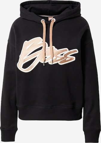 BOSS Black Sweatshirt 'Ecaisy' in Black: front