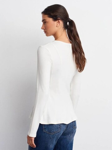 Dilvin Shirt in Wit