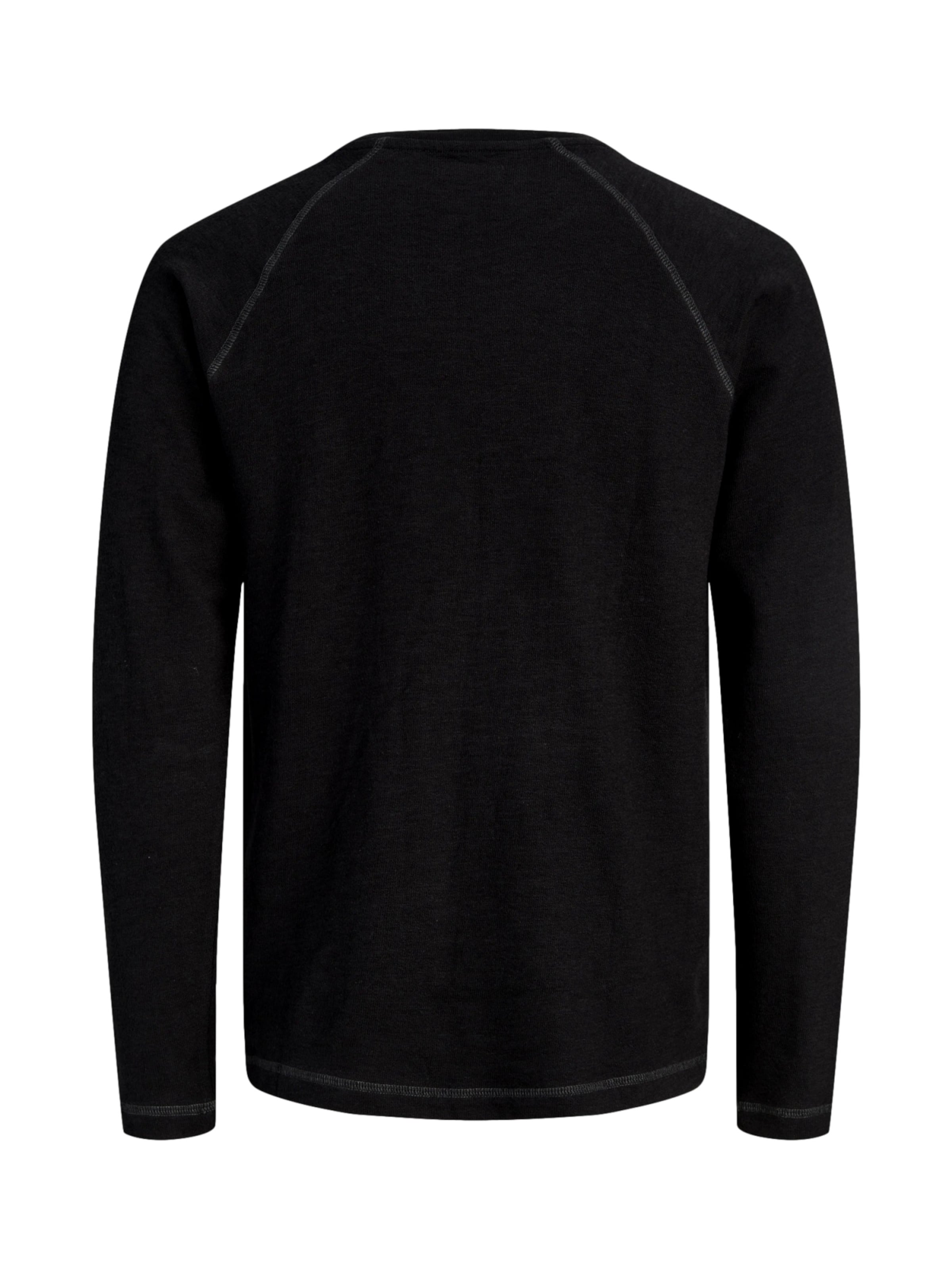 JACK & JONES Shirt 'Blucaleb' in Schwarz