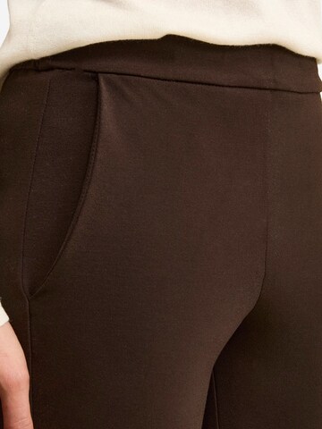 Il Lanificio - Slimfit Pantalón en marrón