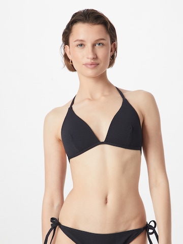 ESPRIT Triangel Bikinitop in Zwart: voorkant