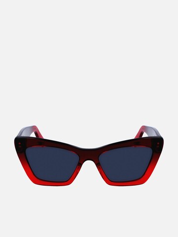 FERRAGAMO Zonnebril in Rood