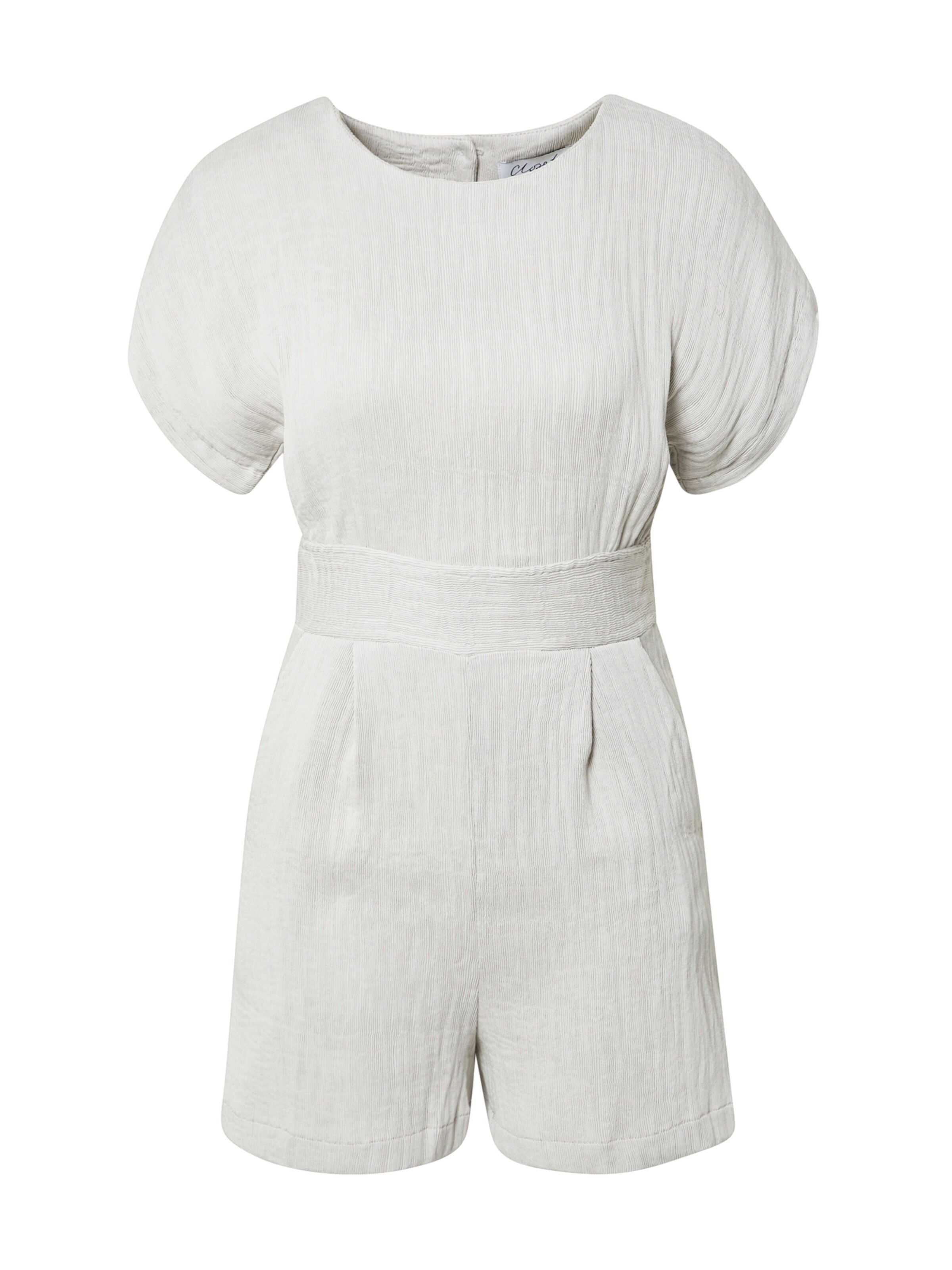 Tuta jumpsuit di Closet London in grigio: frontale
