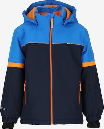 ZigZag Winter Jacket 'Parson' in Blue: front