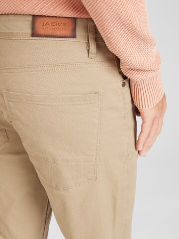 regular Pantaloni di Jack's in beige