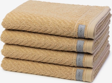 ROSS Towel 'Smart' in Brown: front