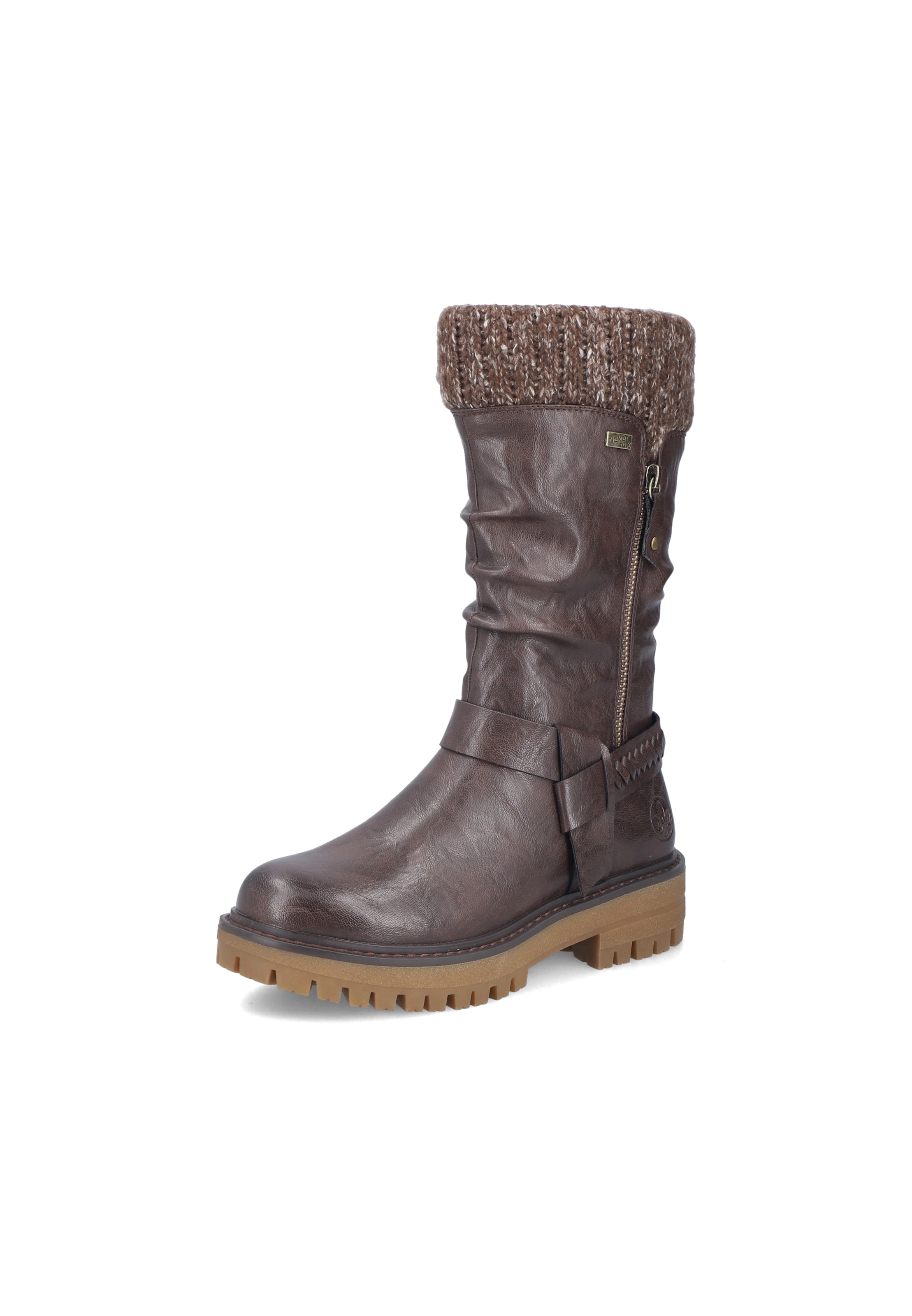 Bottes ' 92984 ' Rieker en marron : devant
