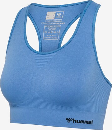 Hummel Bustier Sport-BH 'TIF' in Blau