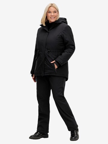 SHEEGO Outdoorjacke in Schwarz