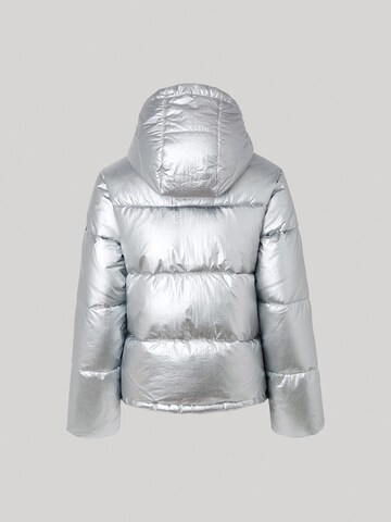 Pepe Jeans Between-Season Jacket 'MORGAN' in Silver