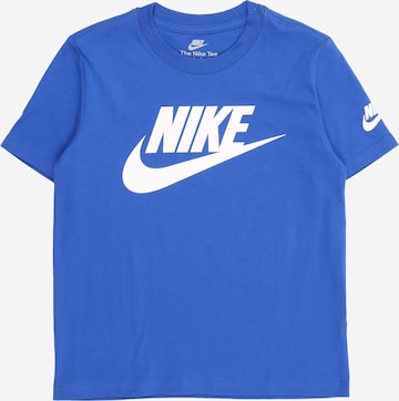 Nike Sportswear T-Shirt 'FUTURA EVERGREEN' in Blau: Vorderseite