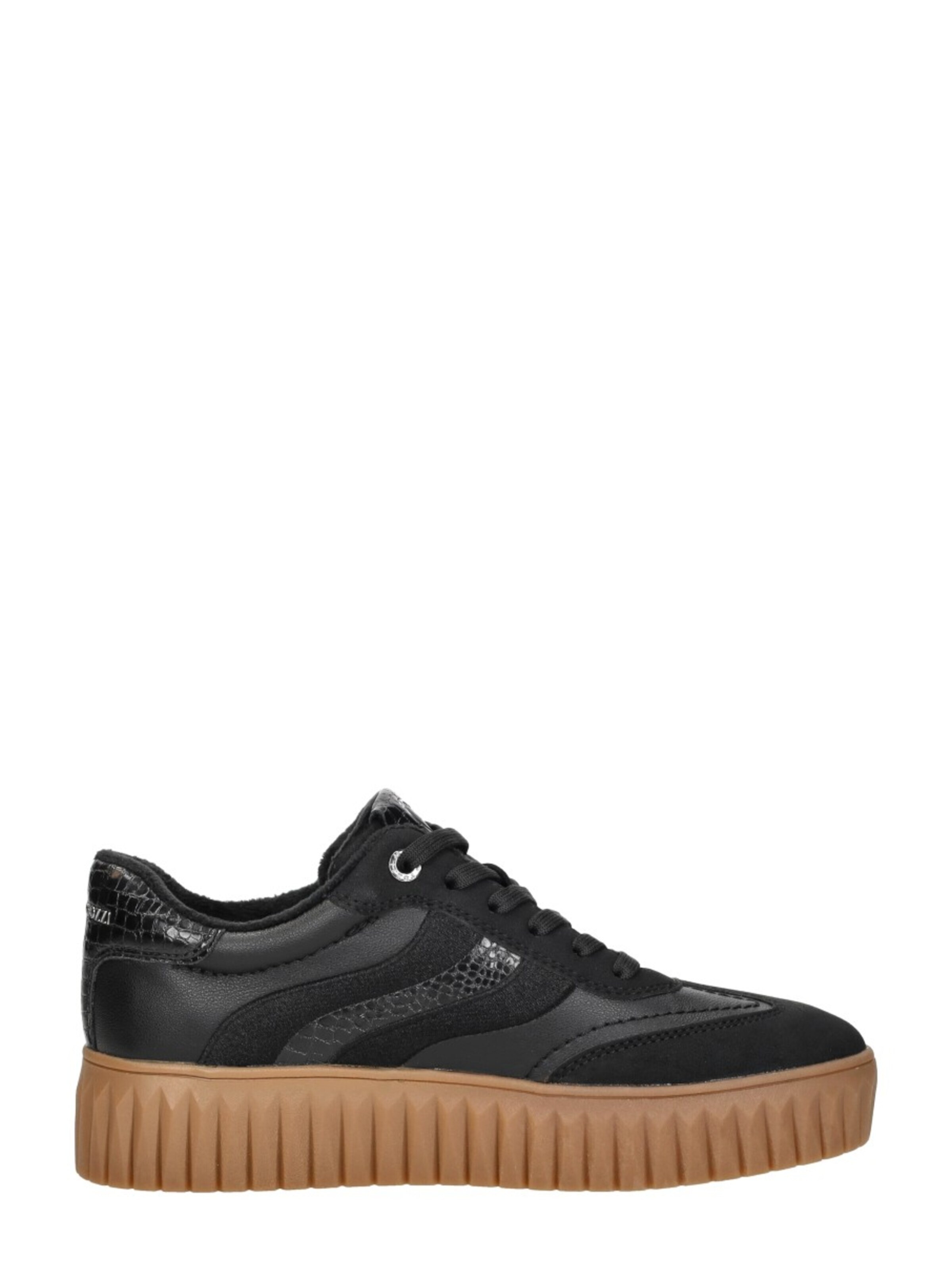 MARCO TOZZI Sneakers laag 'Sneakers Laag' in Zwart