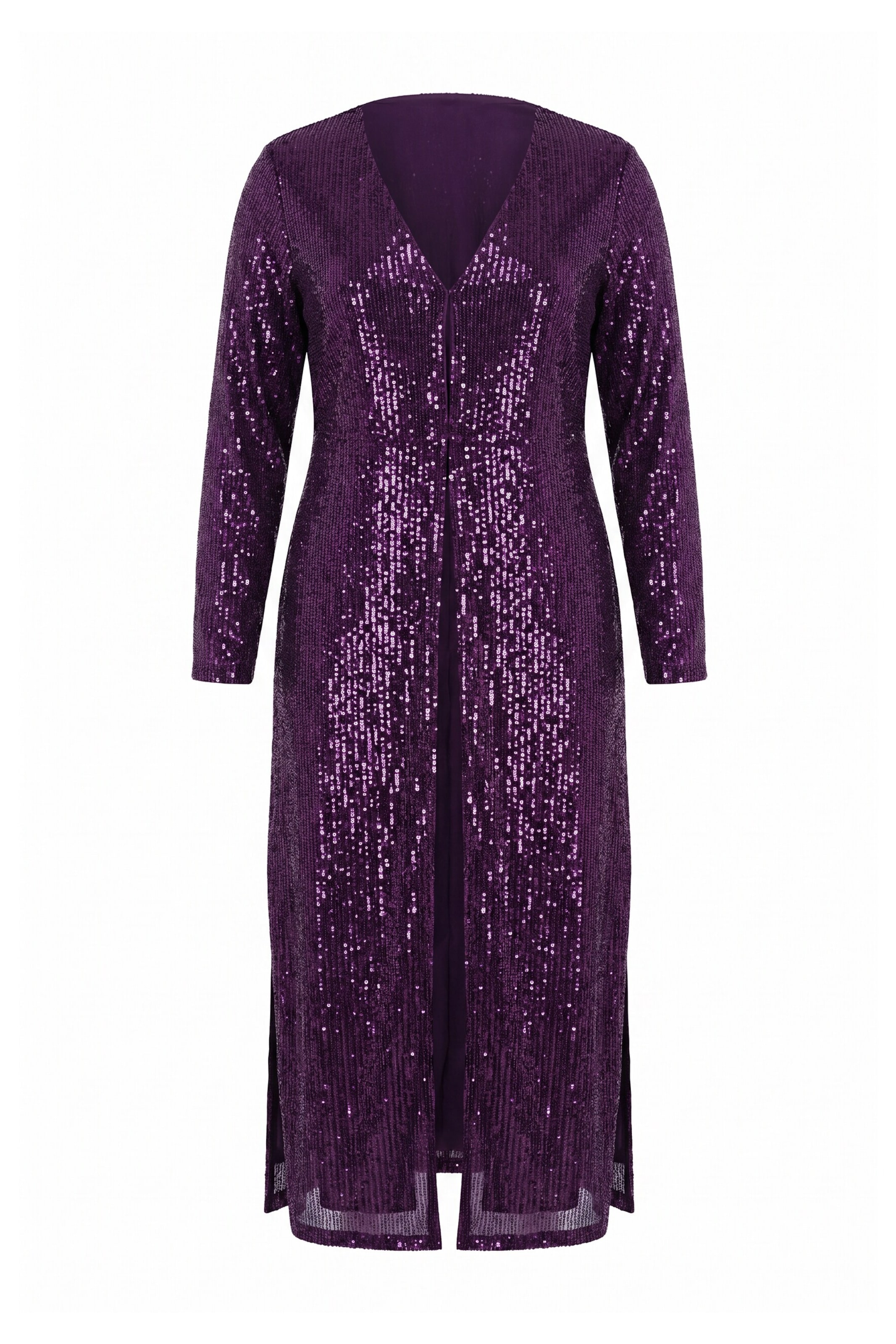 Ulla Popken Kimono in XL in Dark purple, Item view