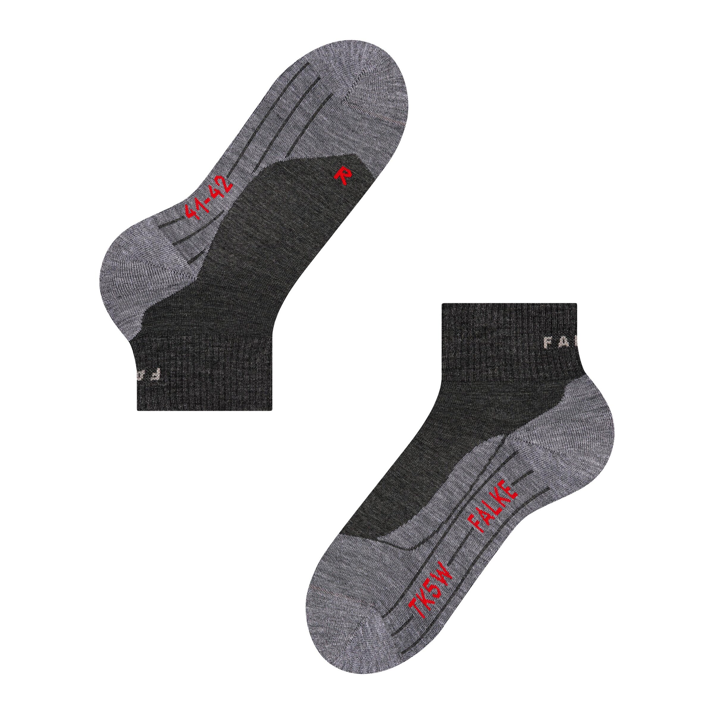 FALKE Athletic Socks in Grey