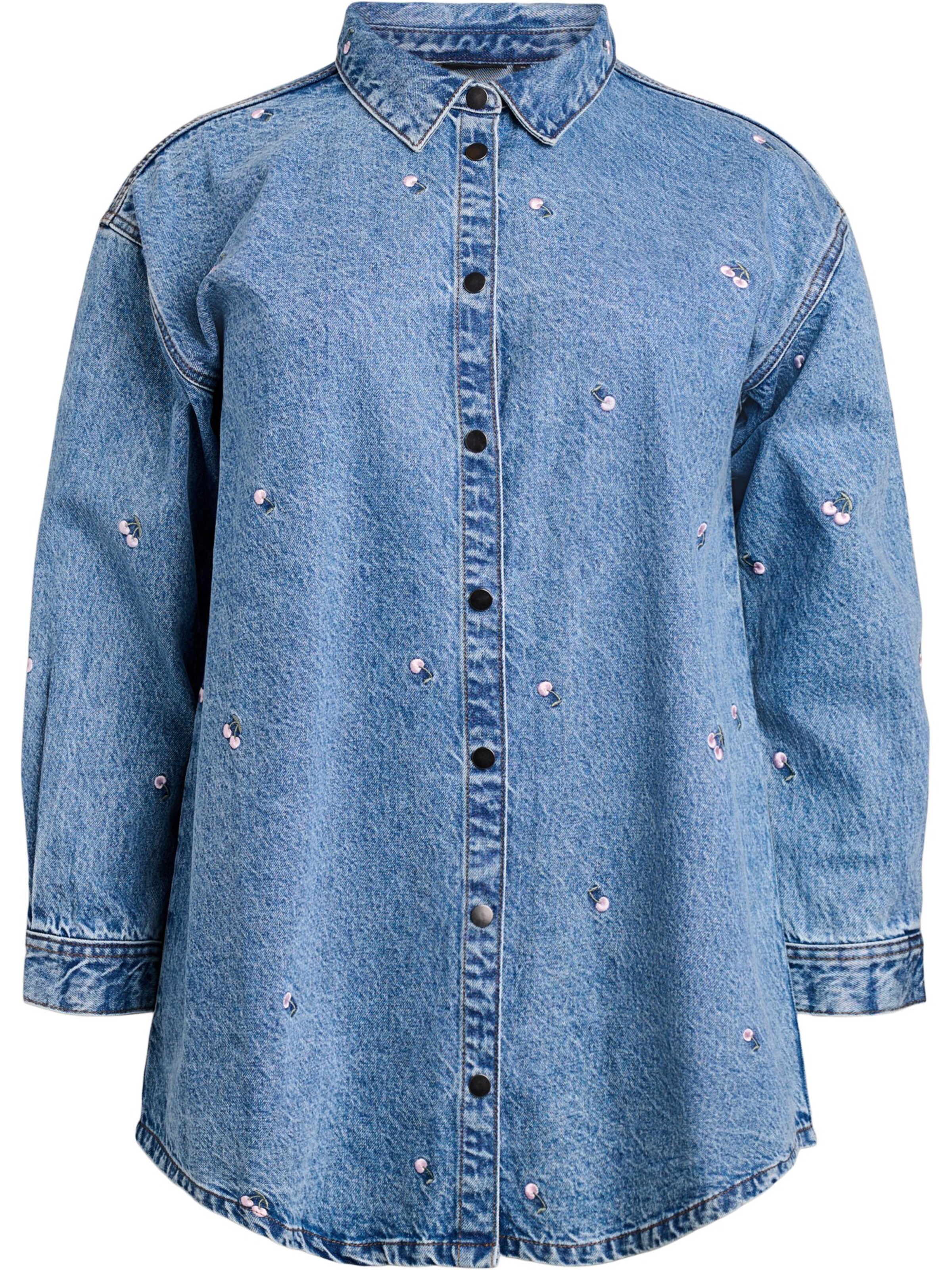 Zizzi Блузка в Синий: спереди