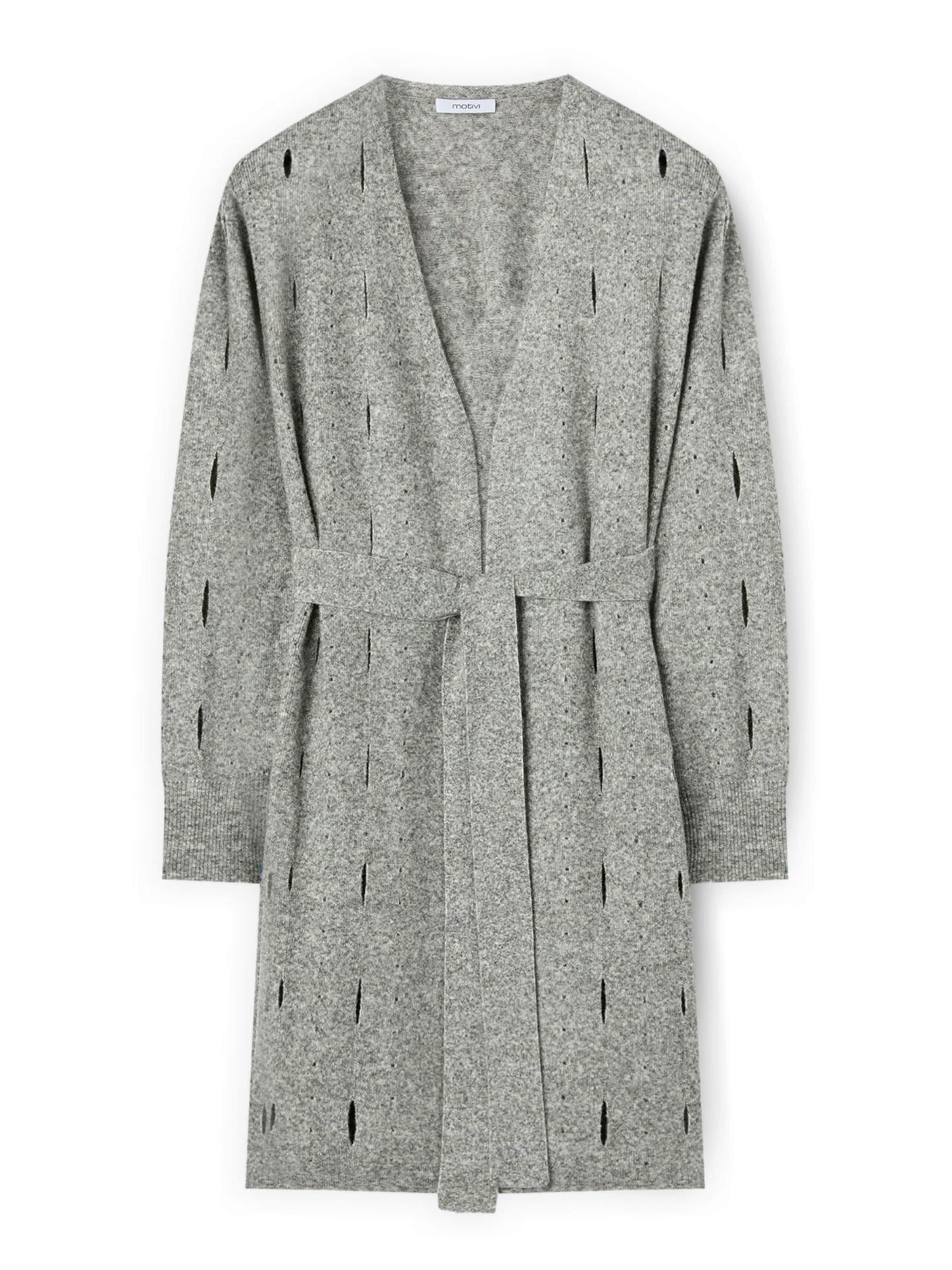 MOTIVI Trui in Grijs: voorkant