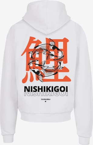 Sweat-shirt 'Nishikigoi Koi' F4NT4STIC en blanc