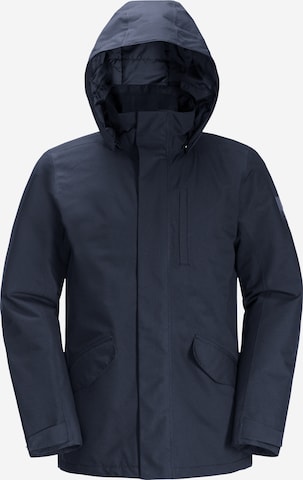 JACK WOLFSKIN Performance Jacket in Black: front