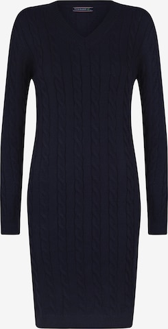 Robes en maille Felix Hardy en bleu : devant