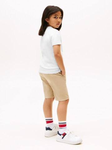 T-Shirt 'VARSITY' TOMMY HILFIGER en blanc