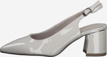 TAMARIS Slingback pumps i beige