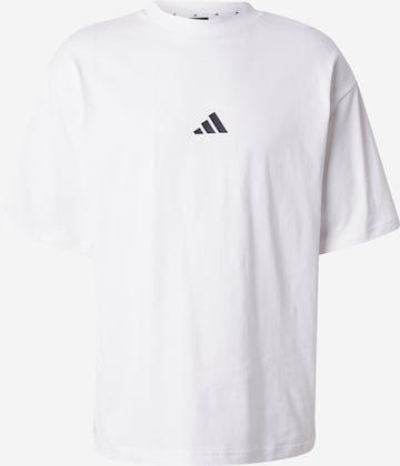 T-Shirt fonctionnel ADIDAS SPORTSWEAR en blanc : devant