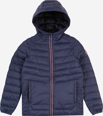 Jack & Jones Junior Winterjacke 'Sprint' in Blau: Vorderseite