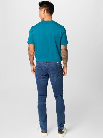 TOM TAILOR DENIM - Slimfit Calças de ganga 'Aedan' em azul