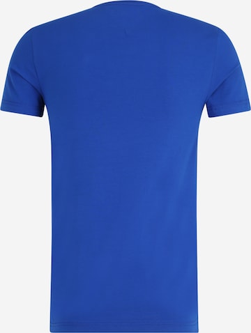 TOMMY HILFIGER Slim Fit T-Shirt in Blau