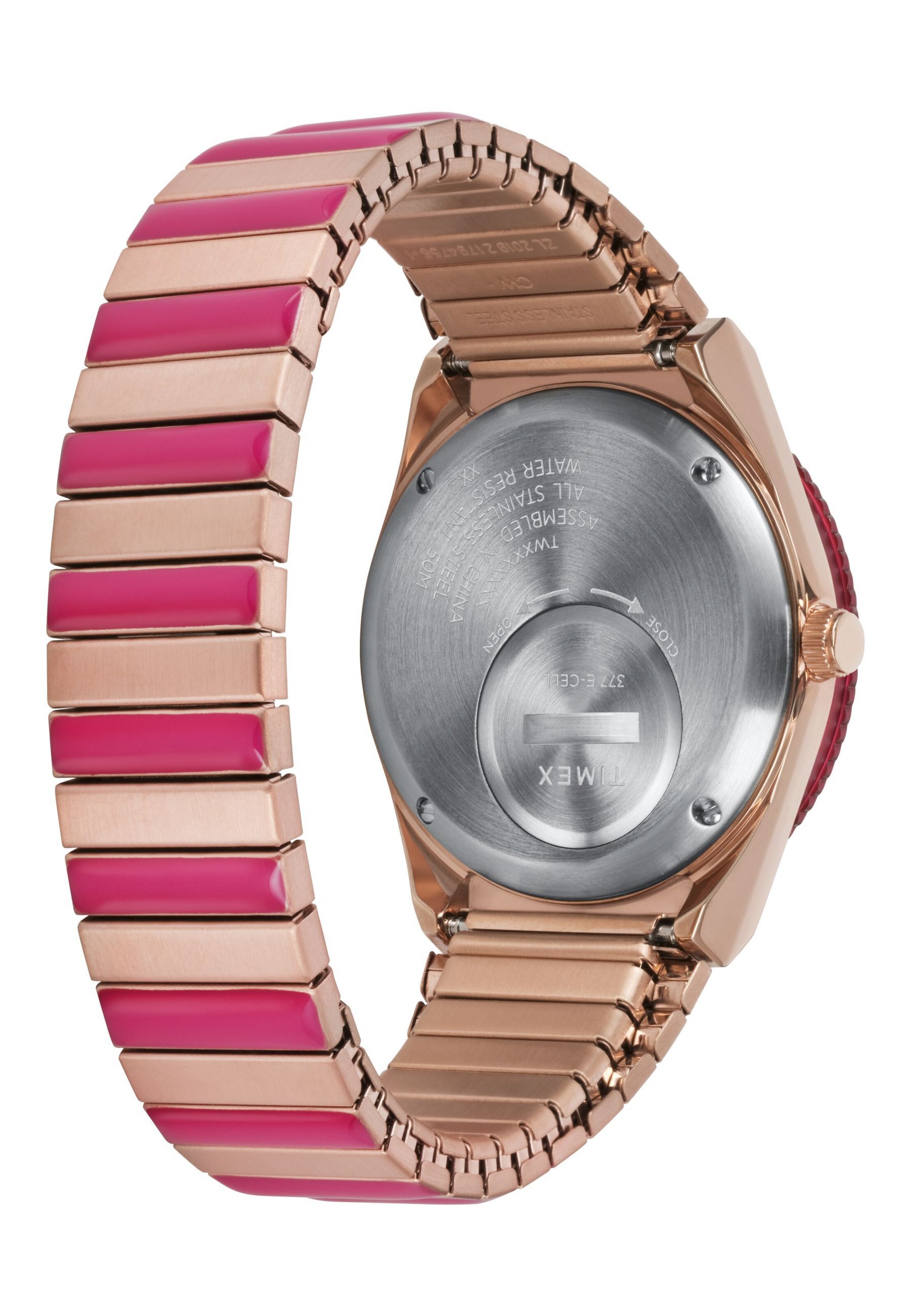 TIMEX Analogt ur i pink