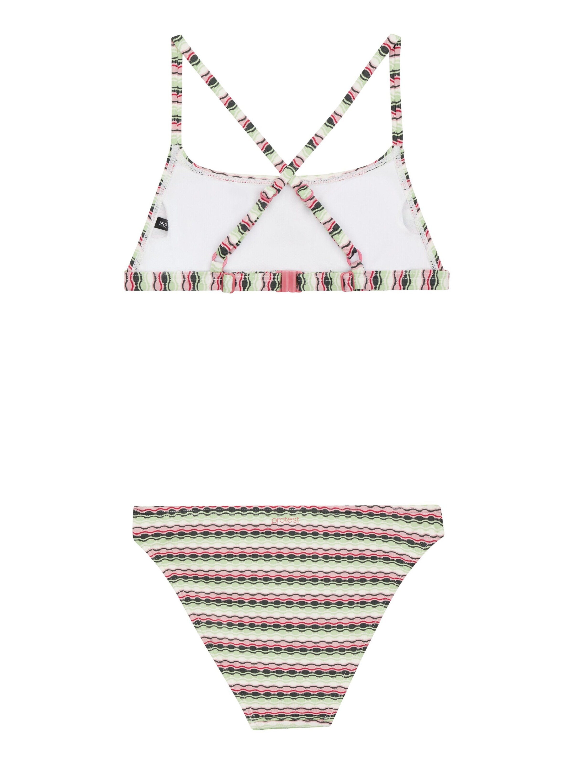 PROTEST Bustier Bikini 'PRTMAE JR' in Groen
