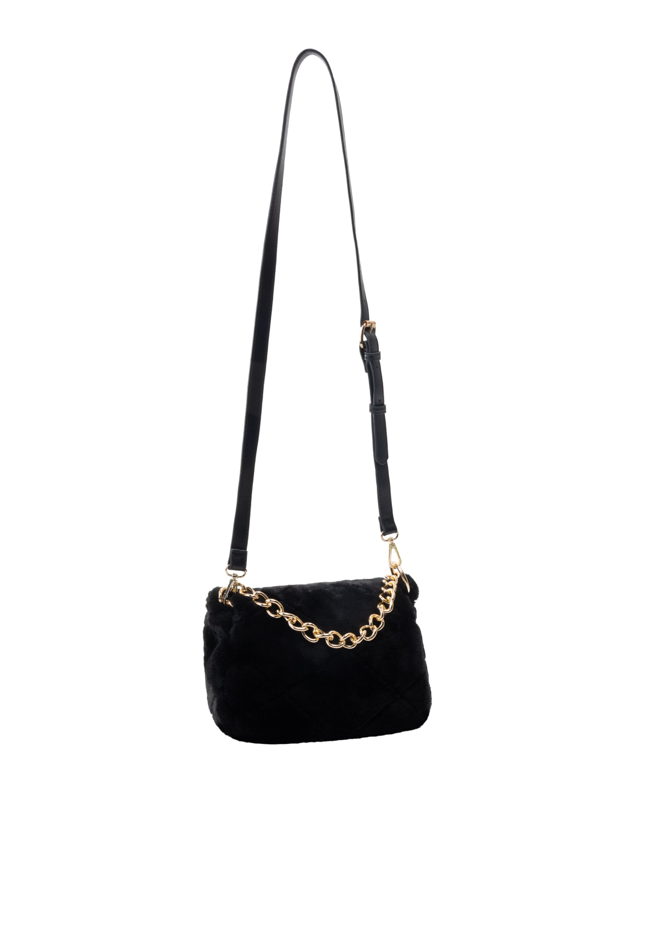 faina - Bolso de hombro en negro