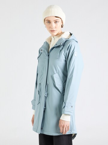 Derbe Raincoat 'Friese Tidaholm' in Blue: front