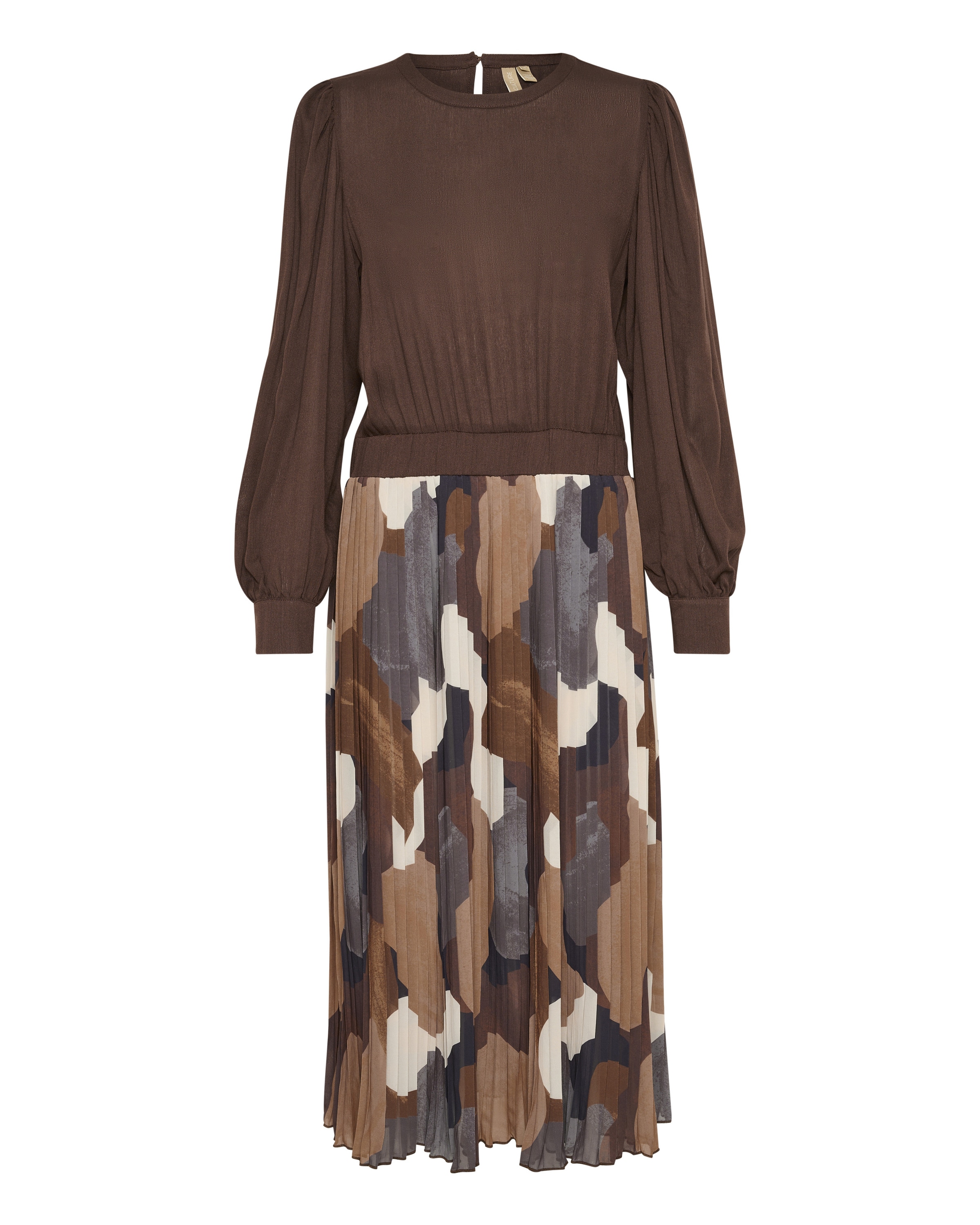 CULTURE Kjole 'Carly' i brun: forside