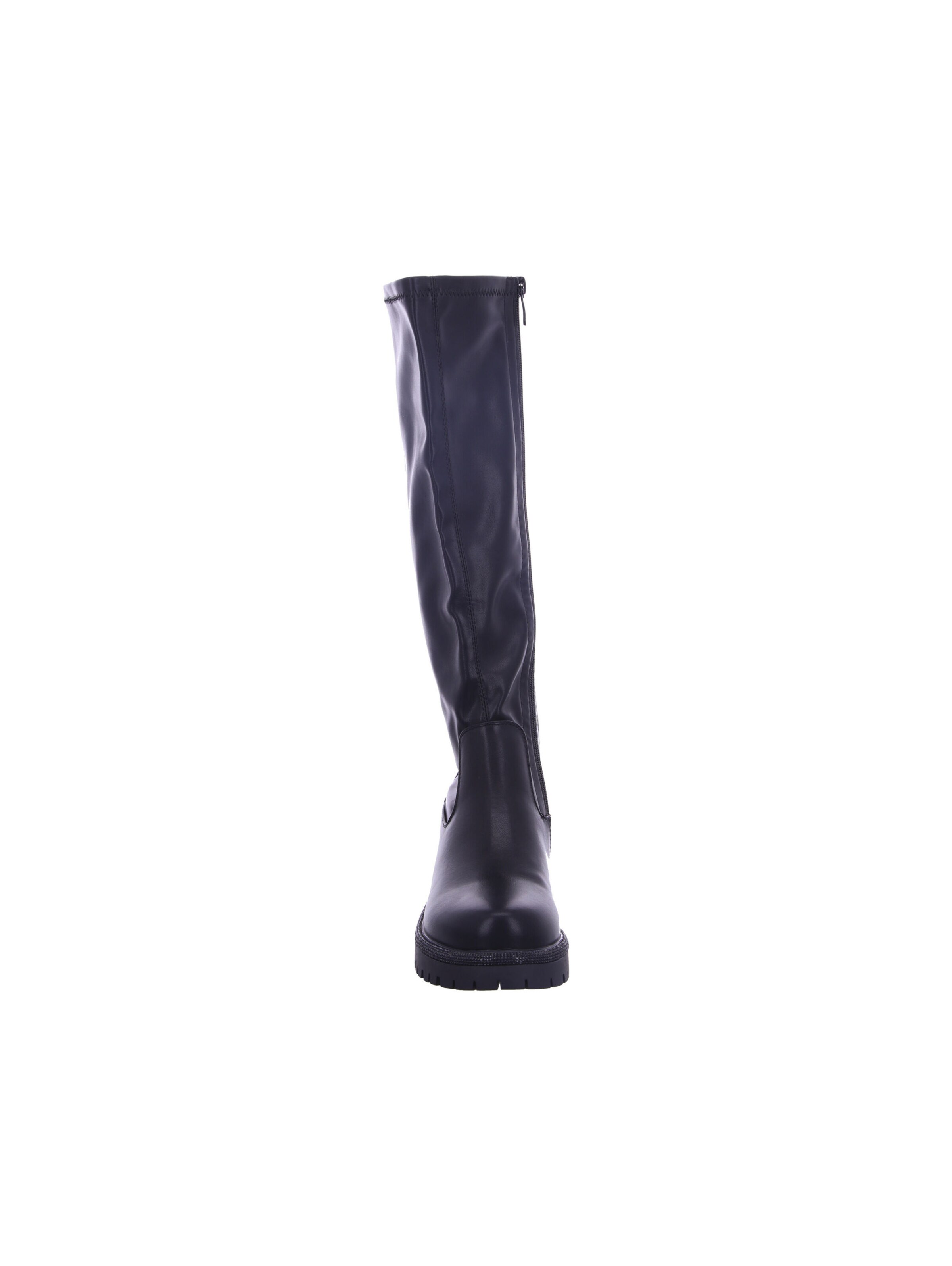 LA STRADA Over the Knee Boots in Black