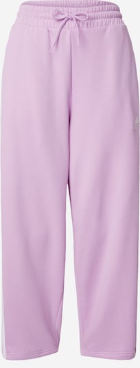 ADIDAS SPORTSWEAR Pantalon de sport 'Essentials' en violet / blanc, Vue avec produit