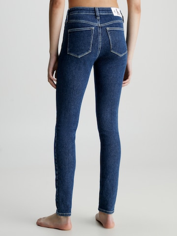 Calvin Klein Jeans Slimfit Jeans in Blauw