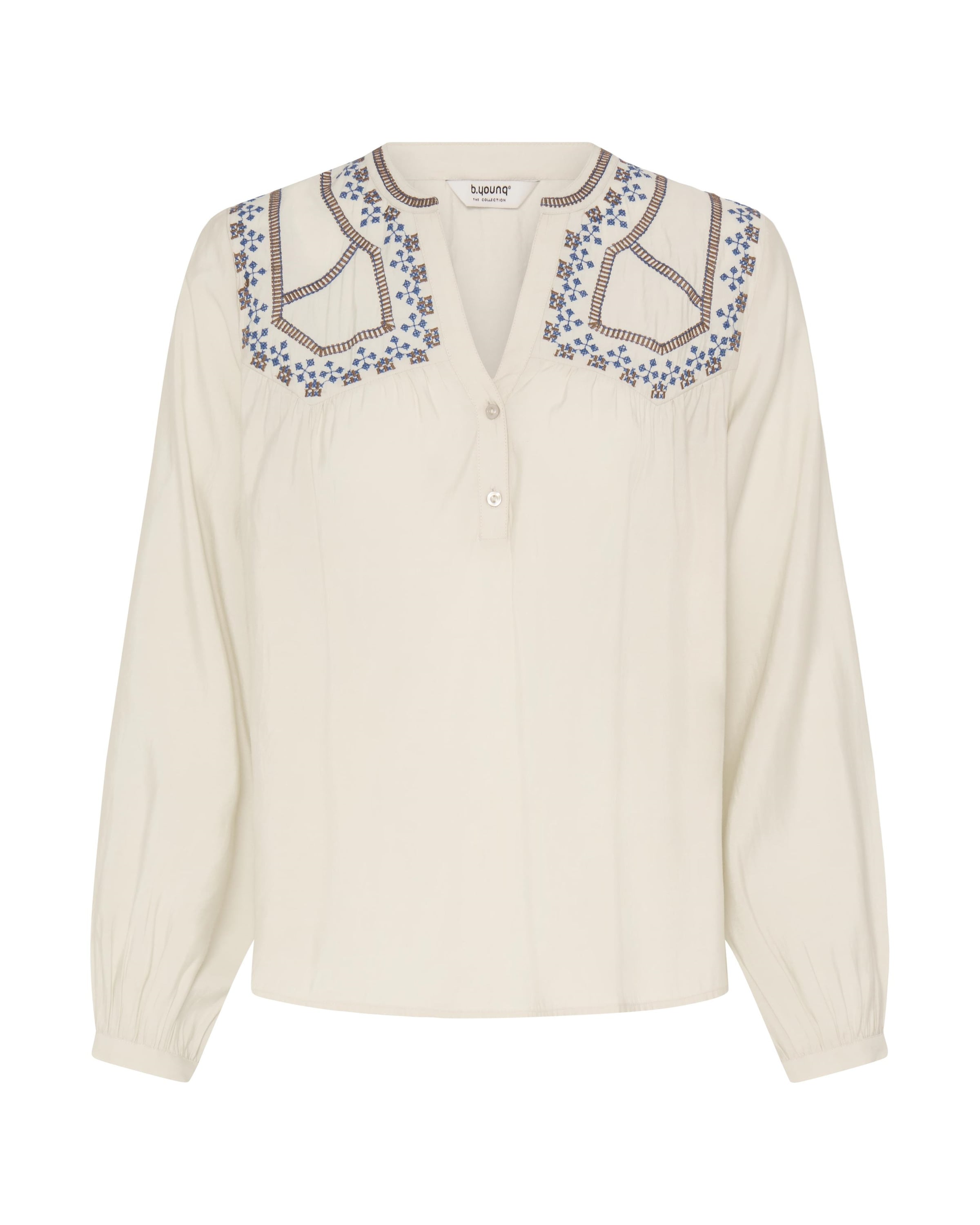 b.young Bluse i XS i æggeskal, Produktvisning