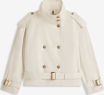 Manteau mi-saison TOMMY HILFIGER en beige : devant