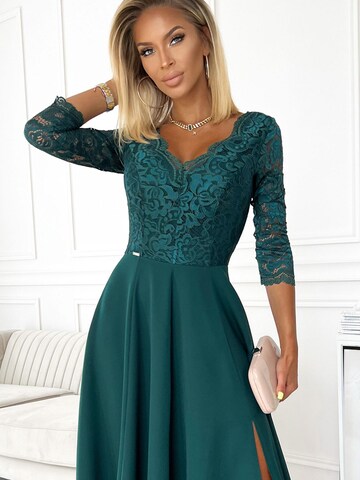 Numoco Evening Dress 'Maxikleid Amber' in Green