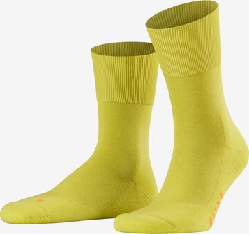 FALKE Athletic Socks in Yellow: front