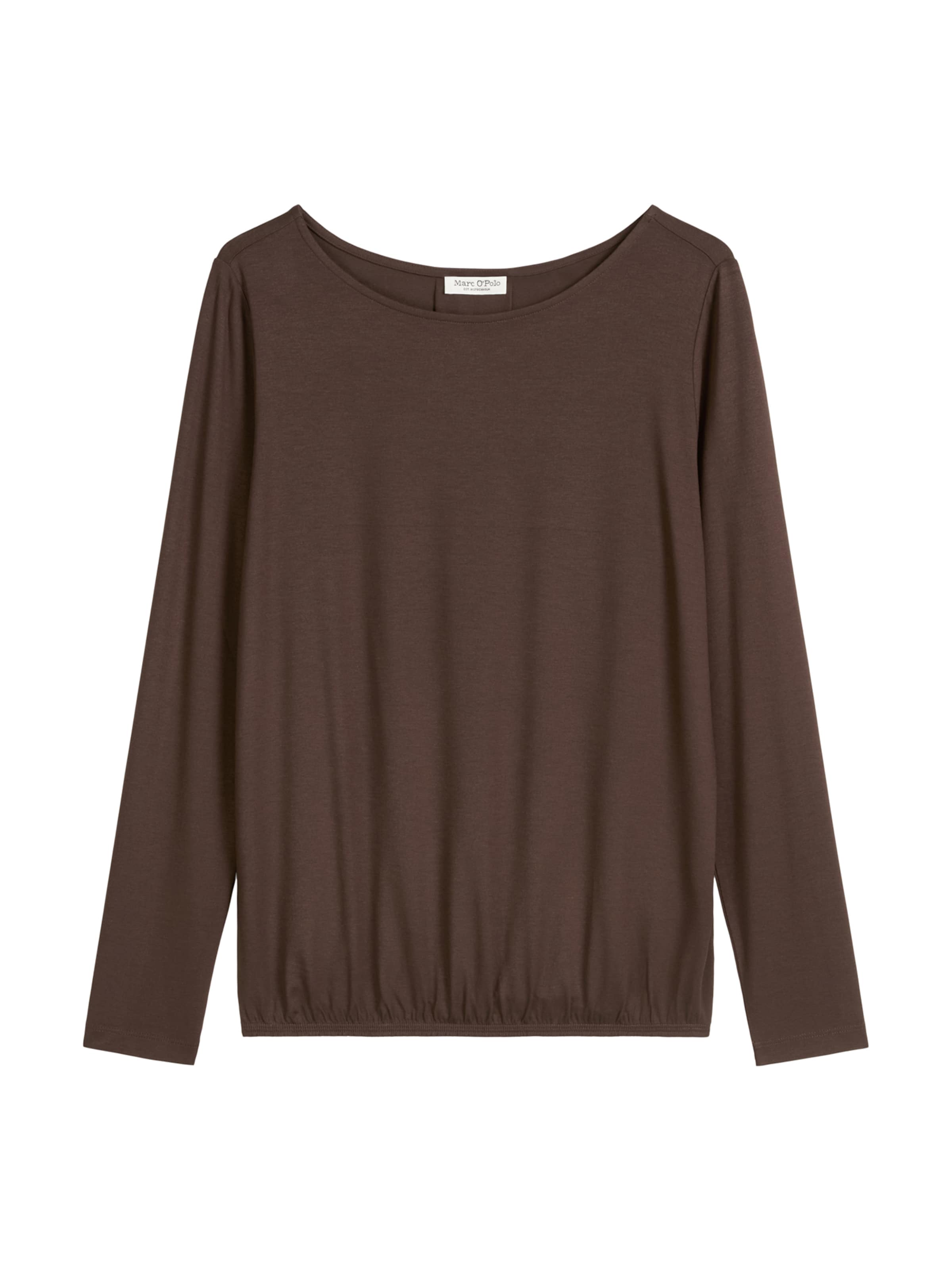 Marc O'Polo Shirt in Brown: front