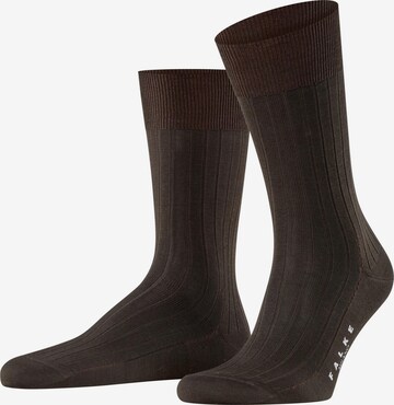 FALKE Socken 'Milano' in Braun: Vorderseite