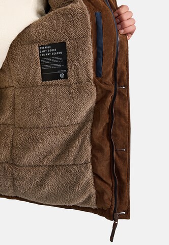 INDICODE JEANS Winterjas 'Gillespie' in Blauw