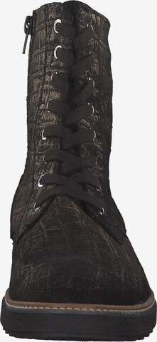 WALDLÄUFER Lace-Up Boots 'Kitomi' in Brown