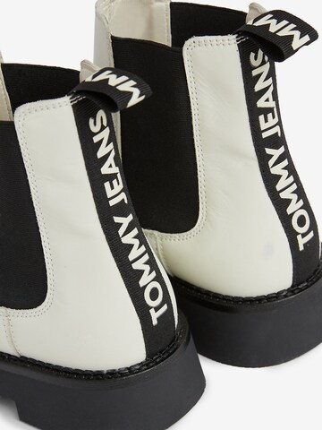 Chelsea Boots Tommy Jeans en blanc